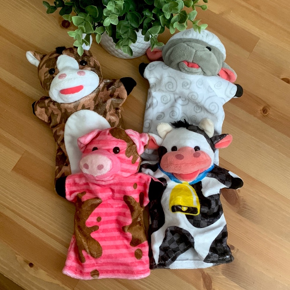Play hand puppets for kids